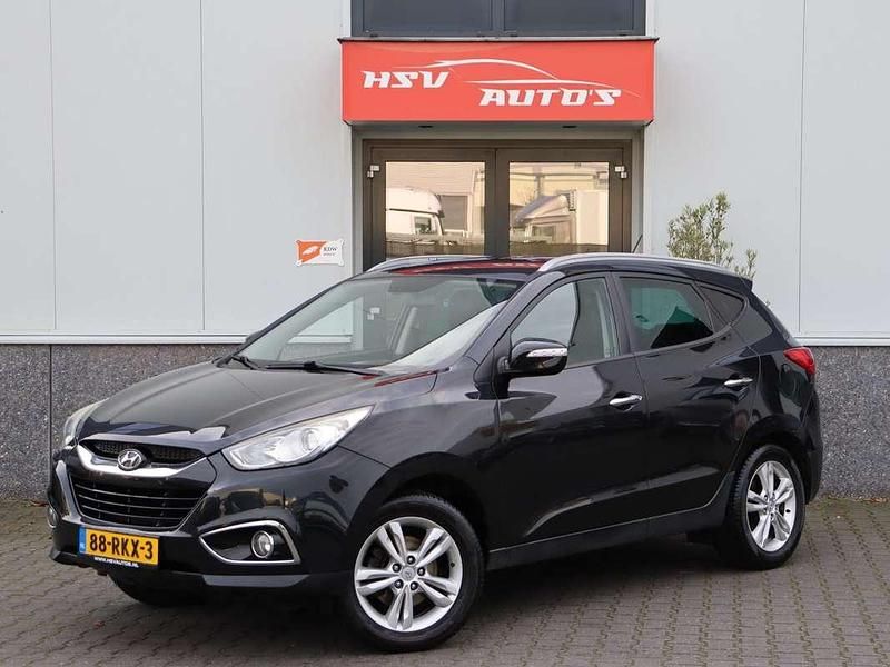 Zwart Gebruikt 2011 Hyundai ix35 Style SUV | € 4.999 (Eerlijke prijs) - Afbeelding 1/3