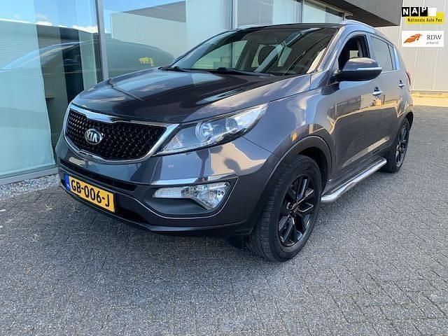 Grijs Gebruikt 2015 Kia Sportage 2 SUV | € 8.499 (Eerlijke prijs) - Afbeelding 1/4