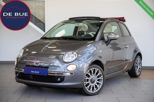 Grijs Gebruikt 2015 Fiat 500C Lounge Cabriolet | € 911 - Afbeelding 1/3