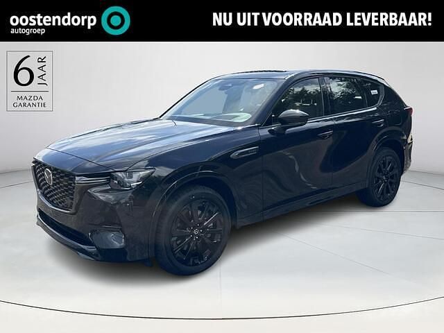 Zwart Nieuw 2025 Mazda CX-60 Homura-Line SUV | € 62.900 (Eerlijke prijs) - Afbeelding 1/4
