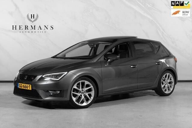 Grijs Gebruikt 2015 Seat Leon FR Hatchback | € 8.450 (Eerlijke prijs) - Afbeelding 1/4