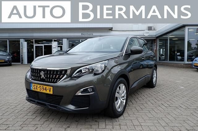 Grijs Gebruikt 2018 Peugeot 3008 MPV | € 16.890 (Eerlijke prijs) - Afbeelding 1/4