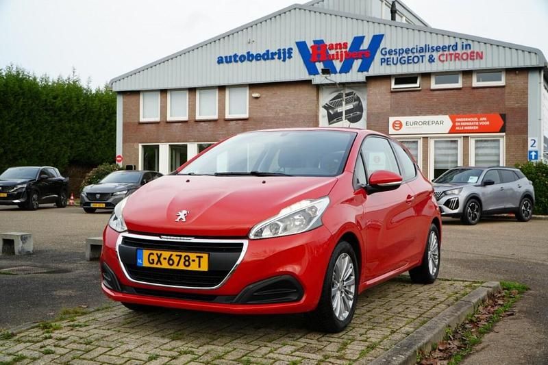 Oranje Gebruikt 2015 Peugeot 208 Active Hatchback | € 6.950 (Eerlijke prijs) - Afbeelding 1/4