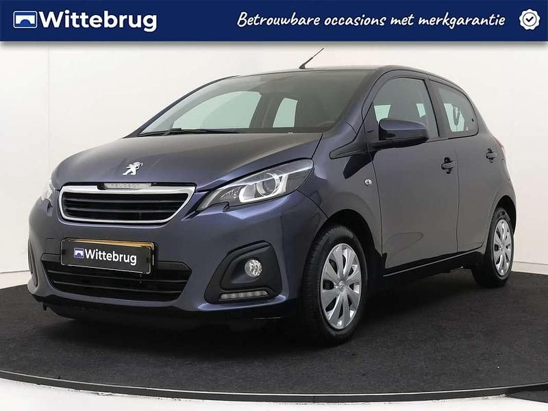 Blauw (metallic) Occasion 2017 Peugeot 108 Hatchback | € 8.245 (Eerlijke prijs) - Afbeelding 1/3