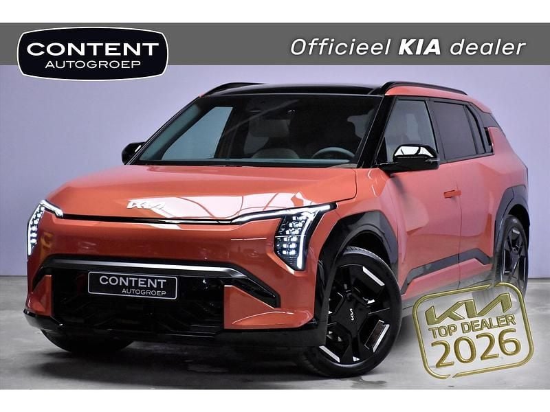 Terra cotta (oranje metallic) Occasion 2025 Kia EV3 GT-Line SUV | € 42.440 (Eerlijke prijs) - Afbeelding 1/4