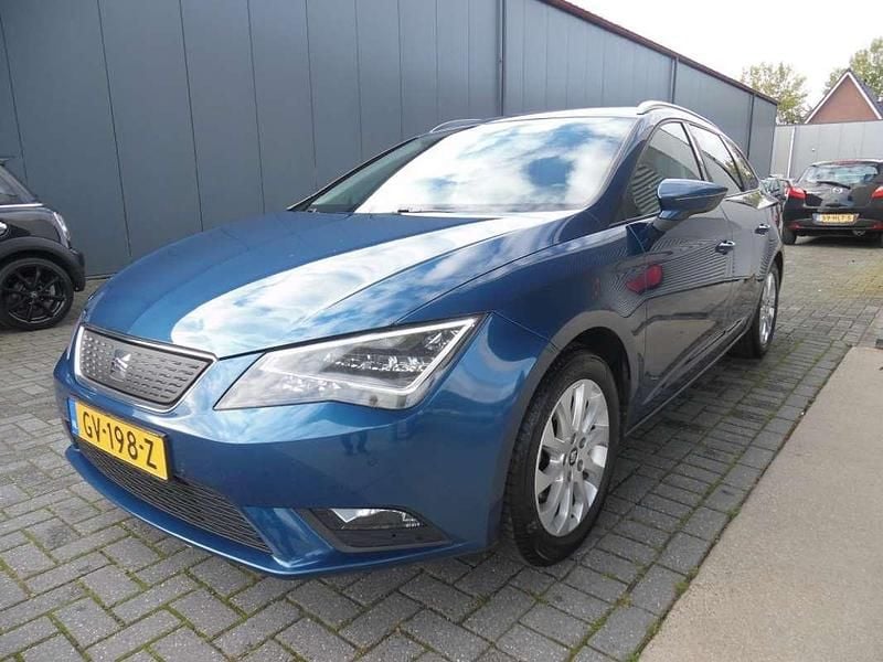 Occasion Seat Leon Style 116 PK (85 kW) 2015 Blauw Stationwagen