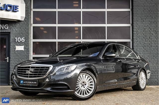 Zwart Occasion 2015 Mercedes S500 Prestige Sedan | € 36.950 (Eerlijke prijs) - Afbeelding 1/4