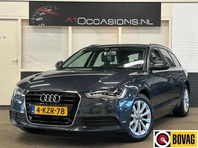 Blauw Gebruikt 2013 Audi A6 Proline Stationwagen | € 16.995 (Eerlijke prijs) - Afbeelding 1/4
