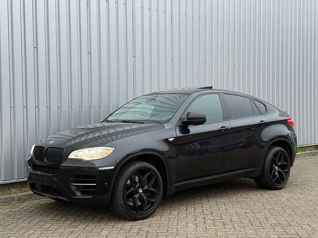 Zwart Gebruikt 2013 BMW X6 M50 Sport Line SUV | € 17.950 (Super prijs) - Afbeelding 1/4