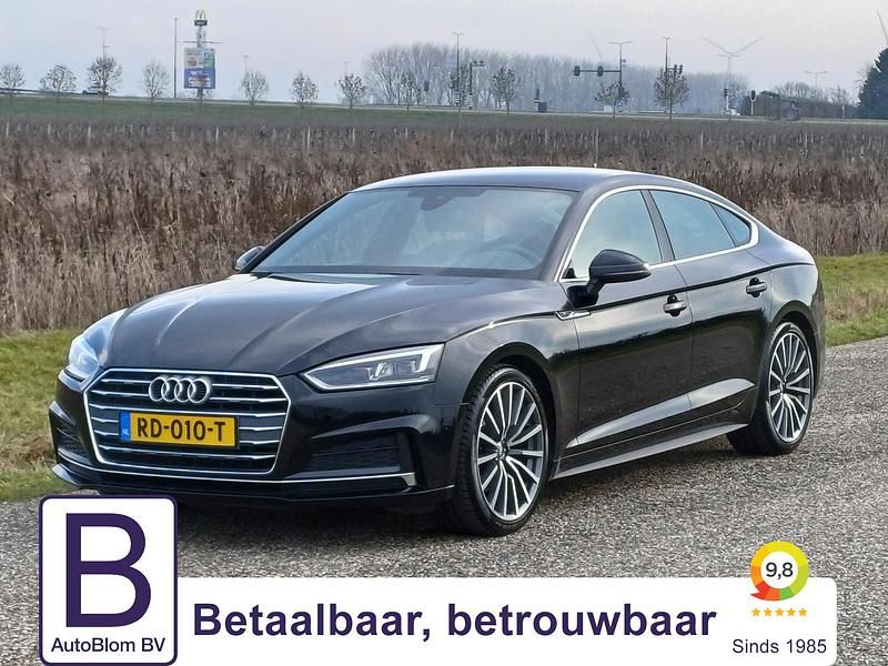 Occasion Audi A5 S-Line 150 PK (110 kW) 2018 Zwart Hatchback