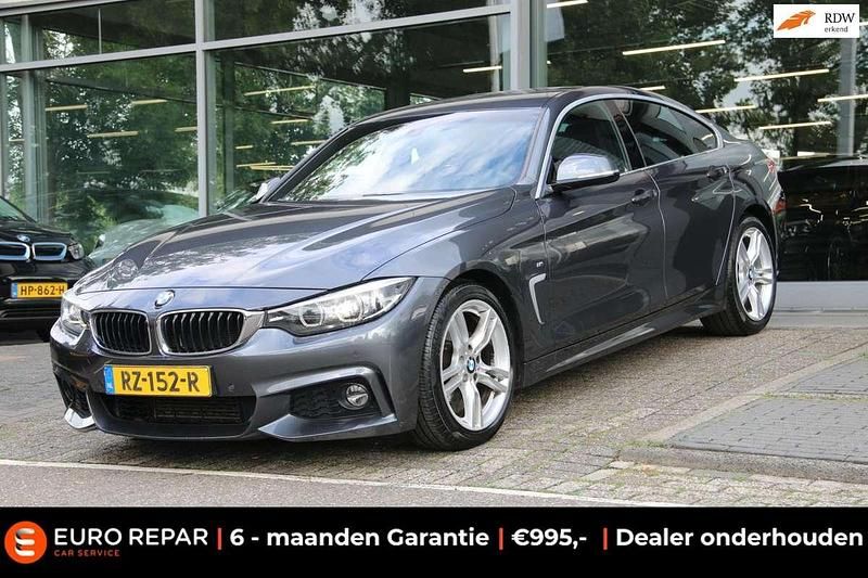 Grijs Gebruikt 2018 BMW 418 Gran Coupé Executive Coupé | € 18.795 (Goede deal) - Afbeelding 1/4