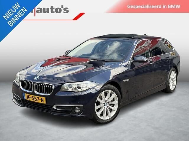 Blauw Gebruikt 2016 BMW 528 Luxury Line Stationwagen | € 15.999 (Goede deal) - Afbeelding 1/4
