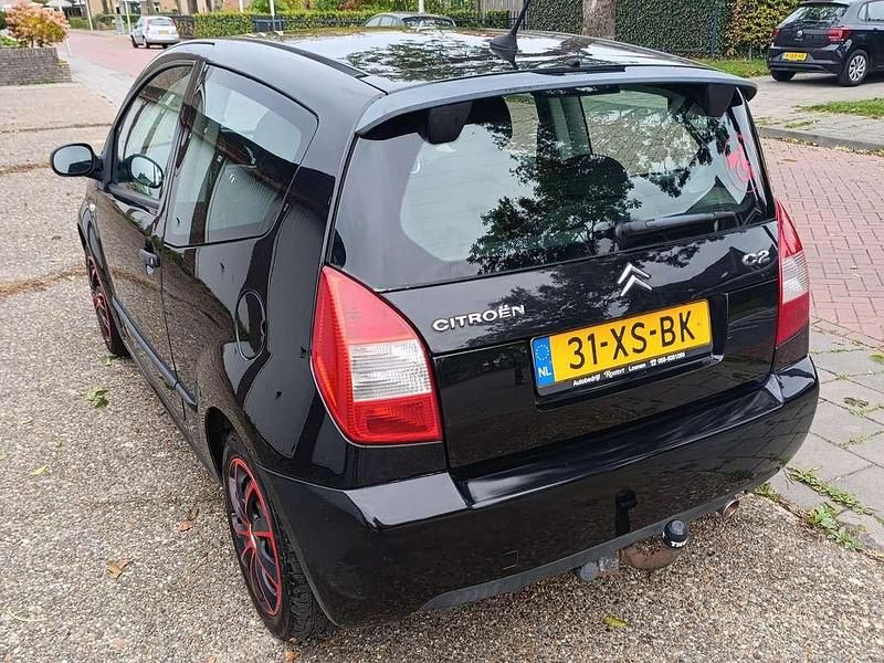Zwart Gebruikt 2007 Citroën C2 Hatchback | € 1.750 (Iets duurder) - Afbeelding 1/4