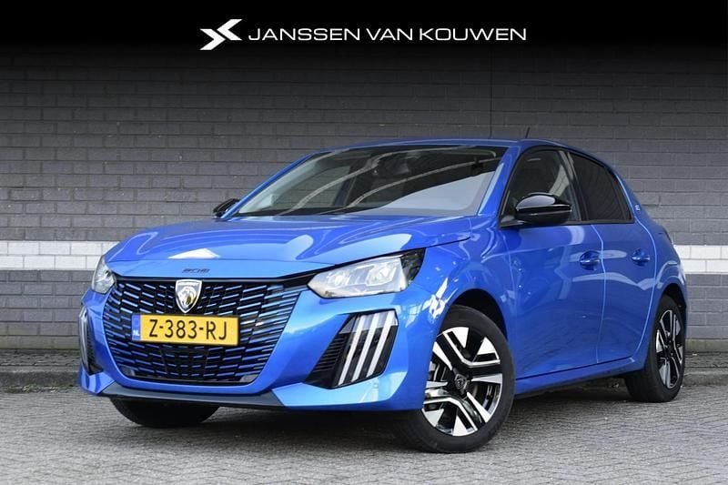 Blauw Gebruikt 2024 Peugeot e-208 Style Hatchback | € 22.395 (Eerlijke prijs) - Afbeelding 1/3