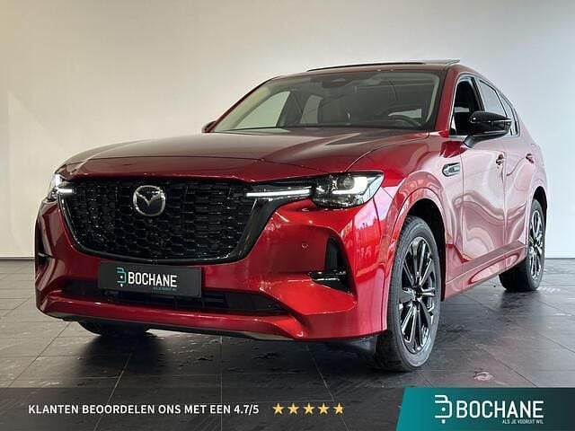 Rood Gebruikt 2023 Mazda CX-60 Homura-Line SUV | € 41.450 (Eerlijke prijs) - Afbeelding 1/4