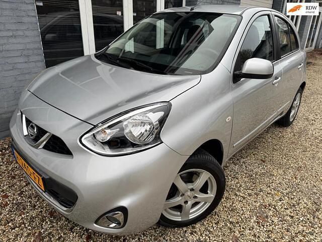 Grijs (metallic) Occasion 2015 Nissan Micra N-TEC Hatchback | € 6.450 (Eerlijke prijs) - Afbeelding 1/4
