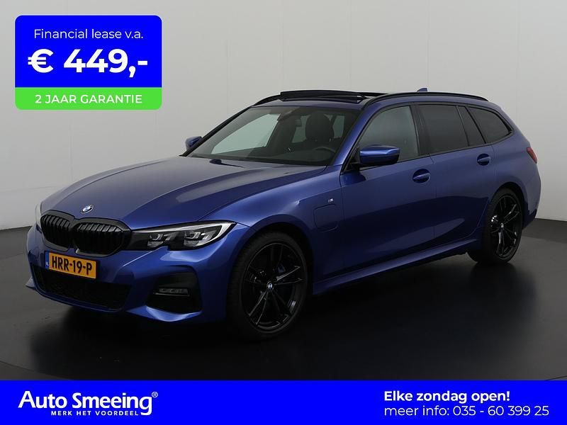 Blauw Gebruikt 2021 BMW 330e M Sport Stationwagen | € 35.895 (Eerlijke prijs) - Afbeelding 1/4