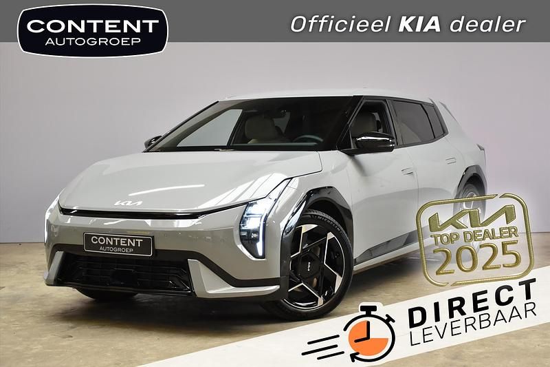 Wolf grey (grijs metallic) Nieuw 2025 Kia EV4 GT-Line Hatchback | € 42.740 (Eerlijke prijs) - Afbeelding 1/4