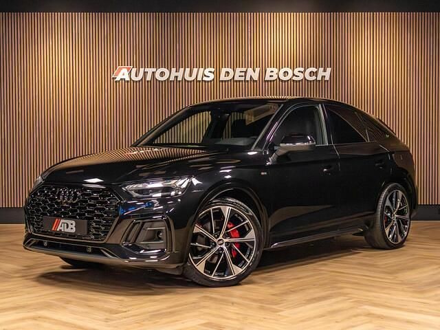 Zwart Gebruikt 2021 Audi Q5 Sportback S-Line SUV | € 52.890 (Eerlijke prijs) - Afbeelding 1/4