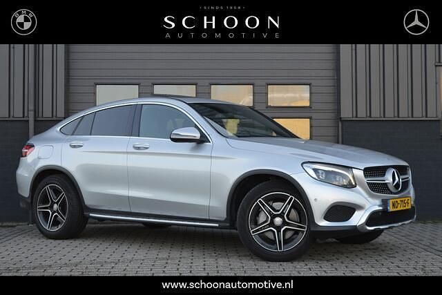 Grijs (metallic) Occasion 2017 Mercedes GLC250 Ambition Coupé | € 31.950 (Eerlijke prijs) - Afbeelding 1/3