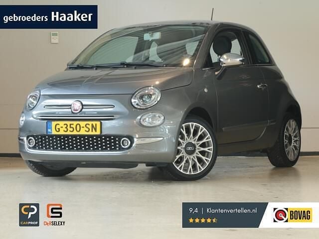 Grijs Gebruikt 2019 Fiat 500 Lounge Hatchback | € 11.900 (Eerlijke prijs) - Afbeelding 1/4