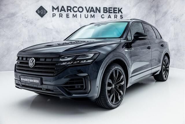 C5m moonlight blue (blauw metallic) Occasion 2020 VW Touareg R SUV | € 57.850 (Eerlijke prijs) - Afbeelding 1/3