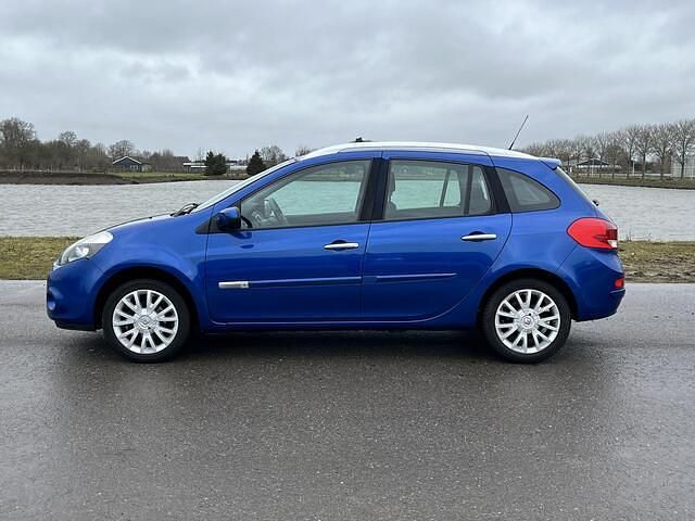 Occasion Renault Clio GrandTour Dynamique 112 PK (82 kW) 2010 Blauw Stationwagen