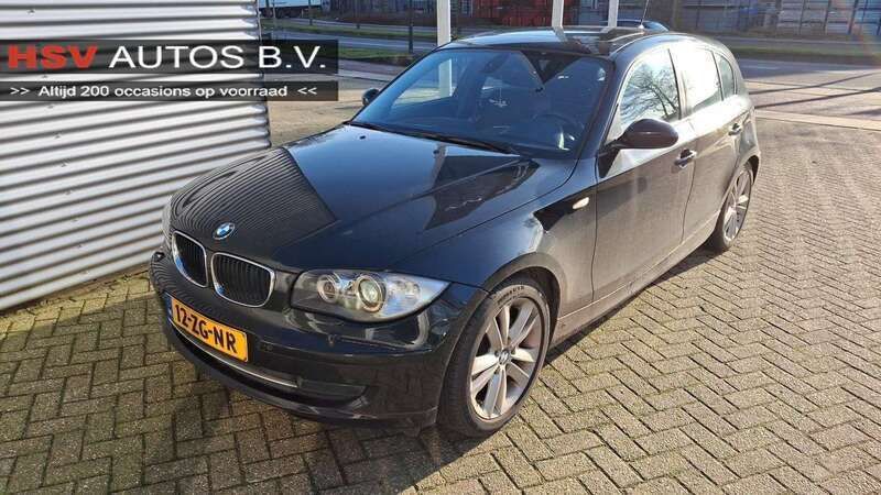 Zwart Gebruikt 2008 BMW 116 Hatchback | € 5.450 (Eerlijke prijs) - Afbeelding 1/3