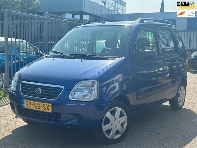 Blauw Gebruikt 2004 Suzuki Wagon R GLX Hatchback | € 1.450 (Eerlijke prijs) - Afbeelding 1/4