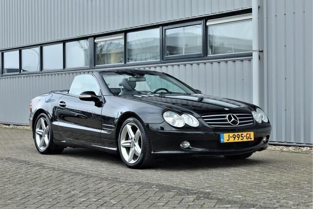 Zwart Gebruikt 2002 Mercedes SL500 Cabriolet | € 27.950 (Iets duurder) - Afbeelding 1/4