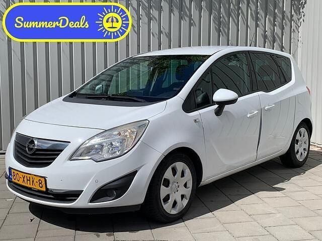 Wit Gebruikt 2012 Opel Meriva Edition MPV | € 3.445 - Afbeelding 1/4