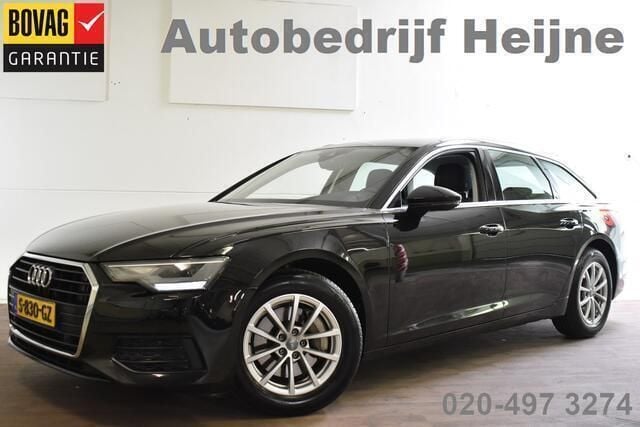 Zwart Gebruikt 2019 Audi A6 Business Stationwagen | € 30.945 (Super prijs) - Afbeelding 1/4