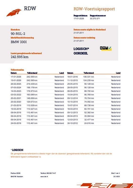 Occasion BMW 330 M Sport 272 PK (200 kW) 2011