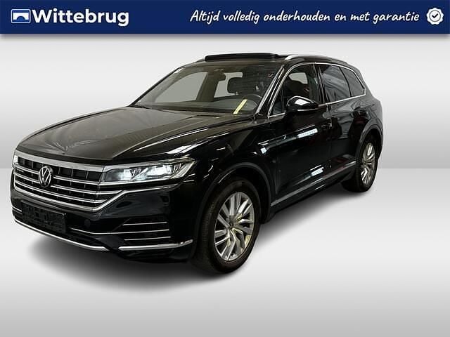 Zwart Gebruikt 2022 VW Touareg Elegance SUV | € 57.950 (Super prijs) - Afbeelding 1/2