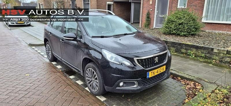 Zwart Occasion 2018 Peugeot 2008 Active SUV | € 6.445 (Super prijs) - Afbeelding 1/3
