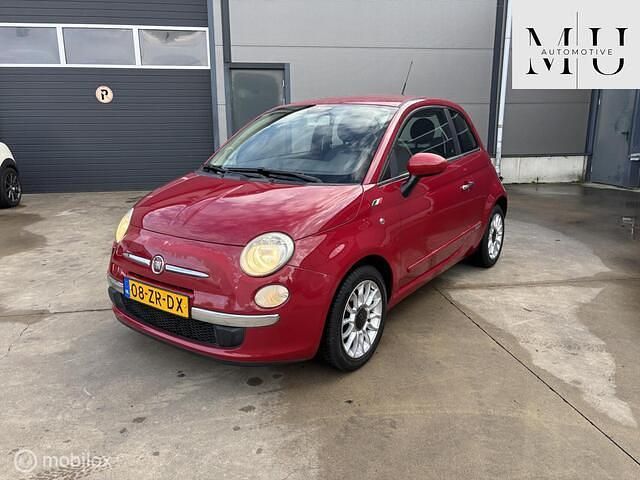 Rood Gebruikt 2008 Fiat 500 Lounge Hatchback | € 2.950 (Goede deal) - Afbeelding 1/4