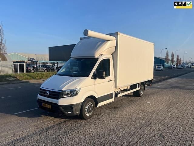 Wit Occasion 2022 VW Crafter Comfortline Van | € 15.999 - Afbeelding 1/4