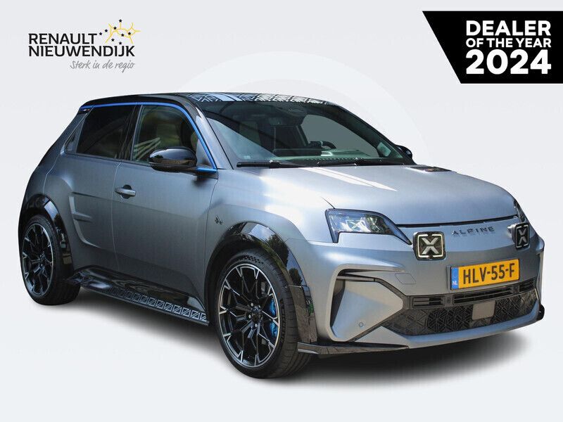 Gris tornade matte kql / noir etoile gne Nieuw 2025 Alpine A290 Hatchback | € 51.900 - Afbeelding 1/3