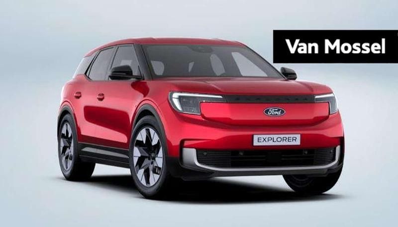 Rood Nieuw 2025 Ford Explorer Premium SUV | € 57.050 - Afbeelding 1/4