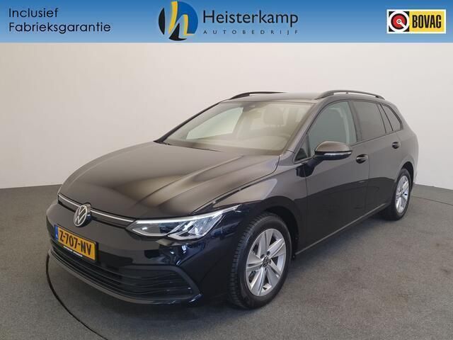 Zwart, metallic lak Nieuw 2024 VW Golf VIII Life Stationwagen | € 29.950 (Super prijs) - Afbeelding 1/4
