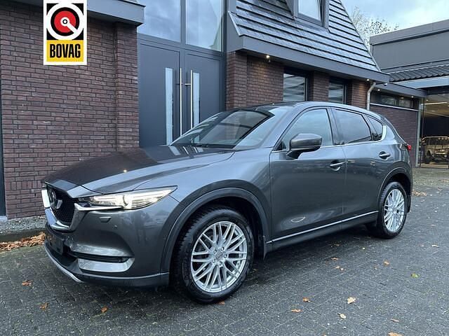 Grijs Occasion 2019 Mazda CX-5 Luxury SUV | € 29.850 (Eerlijke prijs) - Afbeelding 1/4