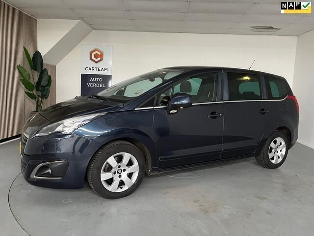 Blauw, metallic lak Gebruikt 2014 Peugeot 5008 Active MPV | € 7.450 (Eerlijke prijs) - Afbeelding 1/4