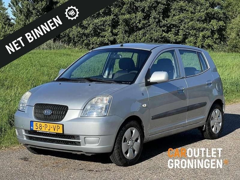 Grijs Gebruikt 2004 Kia Picanto EX Hatchback | € 1.490 (Goede deal) - Afbeelding 1/3