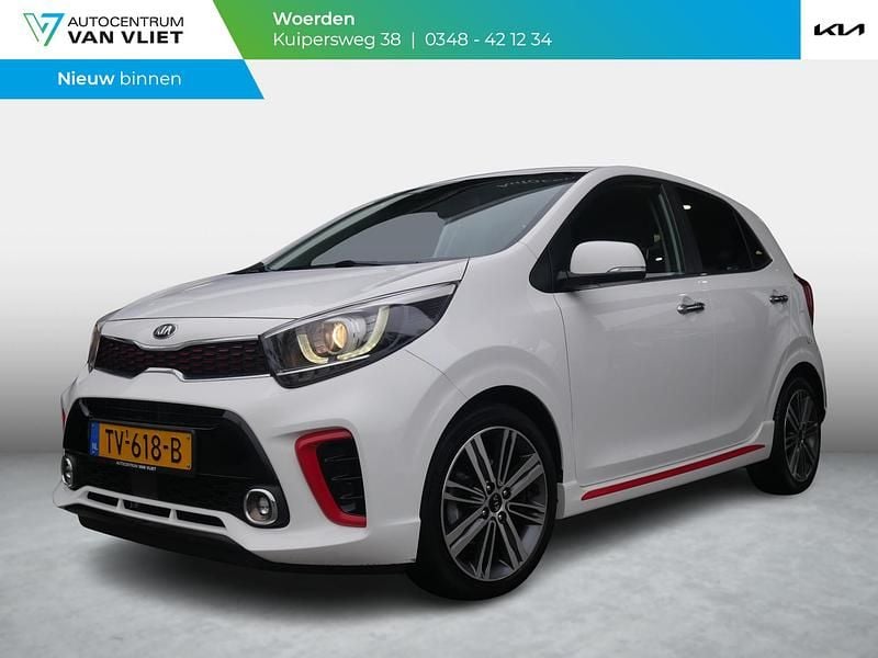 Wit Occasion 2018 Kia Picanto GT-Line Hatchback | € 10.890 (Iets duurder) - Afbeelding 1/4