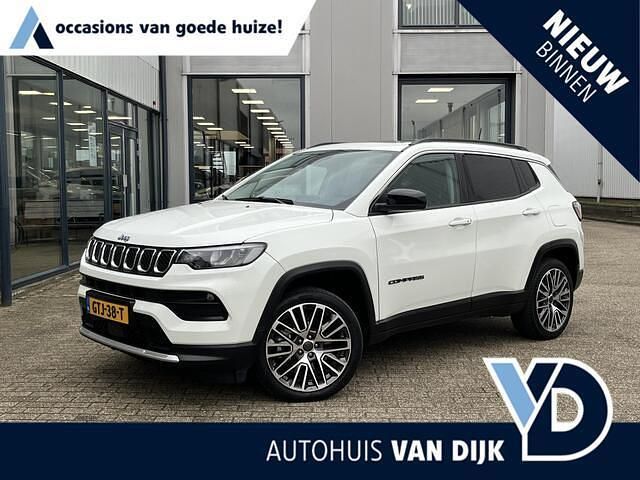 Wit Occasion 2022 Jeep Compass Limited SUV | € 23.850 (Eerlijke prijs) - Afbeelding 1/4