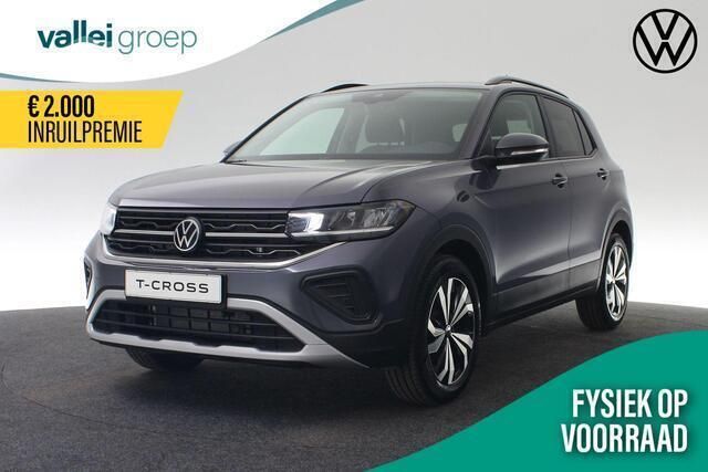 Grijs, metallic lak Nieuw 2024 VW T-Cross Edition SUV | € 37.746 (Eerlijke prijs) - Afbeelding 1/4