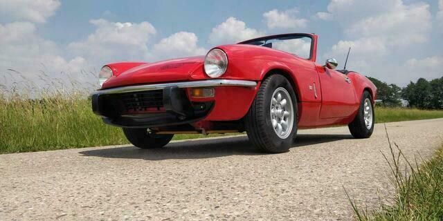 Rood Gebruikt 1975 Triumph Spitfire Cabriolet | € 14.450 - Afbeelding 1/4