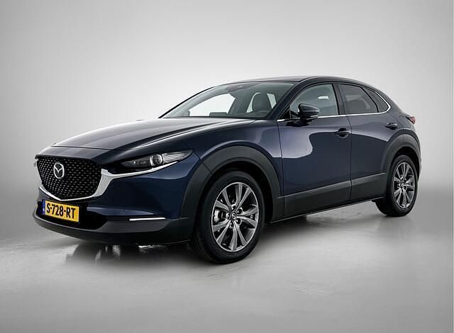 Blauw mica Gebruikt 2023 Mazda CX-30 Luxury SUV | € 33.995 (Eerlijke prijs) - Afbeelding 1/4