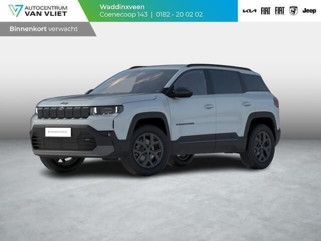 Wit Nieuw 2025 Jeep Compass SUV | € 46.095 - Afbeelding 1/4