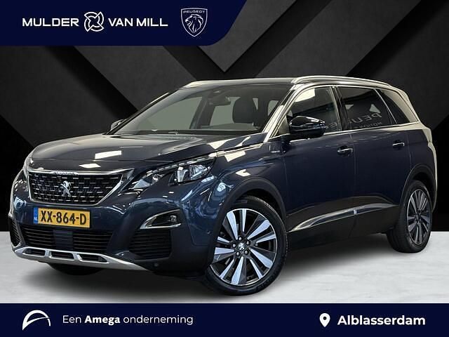 Blauw Occasion 2019 Peugeot 5008 GT-line SUV | € 24.925 (Iets duurder) - Afbeelding 1/4